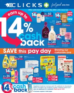 Clicks specials catalogue – valid from 23.04.2026