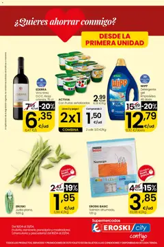 Vista previa Eroski Quieres ahorrar conmigo City válido desde el 16.04.2026