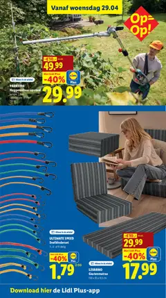 PARKSIDE Heggenschaar op steel, Lengte: 2,6 m, Snoeilengte: 41 cm, 710 W - Voorbeeld van een folder van Lidl, geldig van 27.04.2026 | Pagina: 30