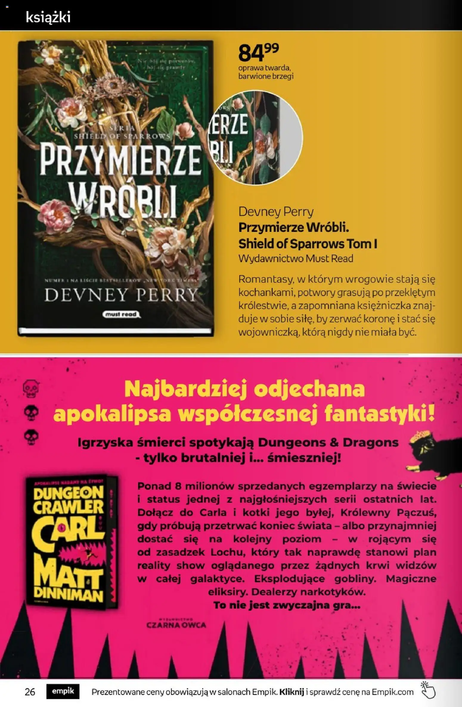 Empik promocje od 11.03.2026 | Strona: 26 | Produkty: Gra, Książki