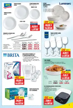 Преглед на METRO брошура - Нехранителни стоки - Офертите са валидни от 23.04.2026 | Страница: 9 | Продукти: Филтър, Чиния, Кана, Хладилник