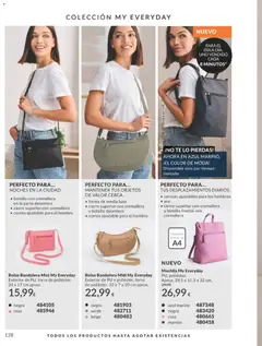 Vista previa Bolso Bandolera Mini My Everyday, Exterior de PU, forro de poliéster. 24 x 17 cm aprox. válido desde el 01.04.2026 | Página: 128