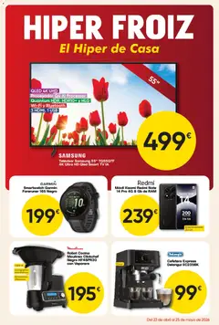 Vista previa Froiz - Folleto Hiper válido desde el 23.04.2026