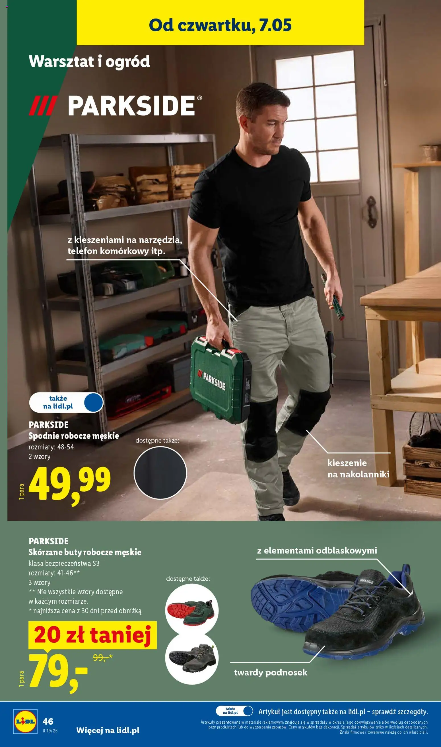 Lidl Polsko katalog od 04.05.2026 | Strana: 52 | Produkty: Parkside, Telefon