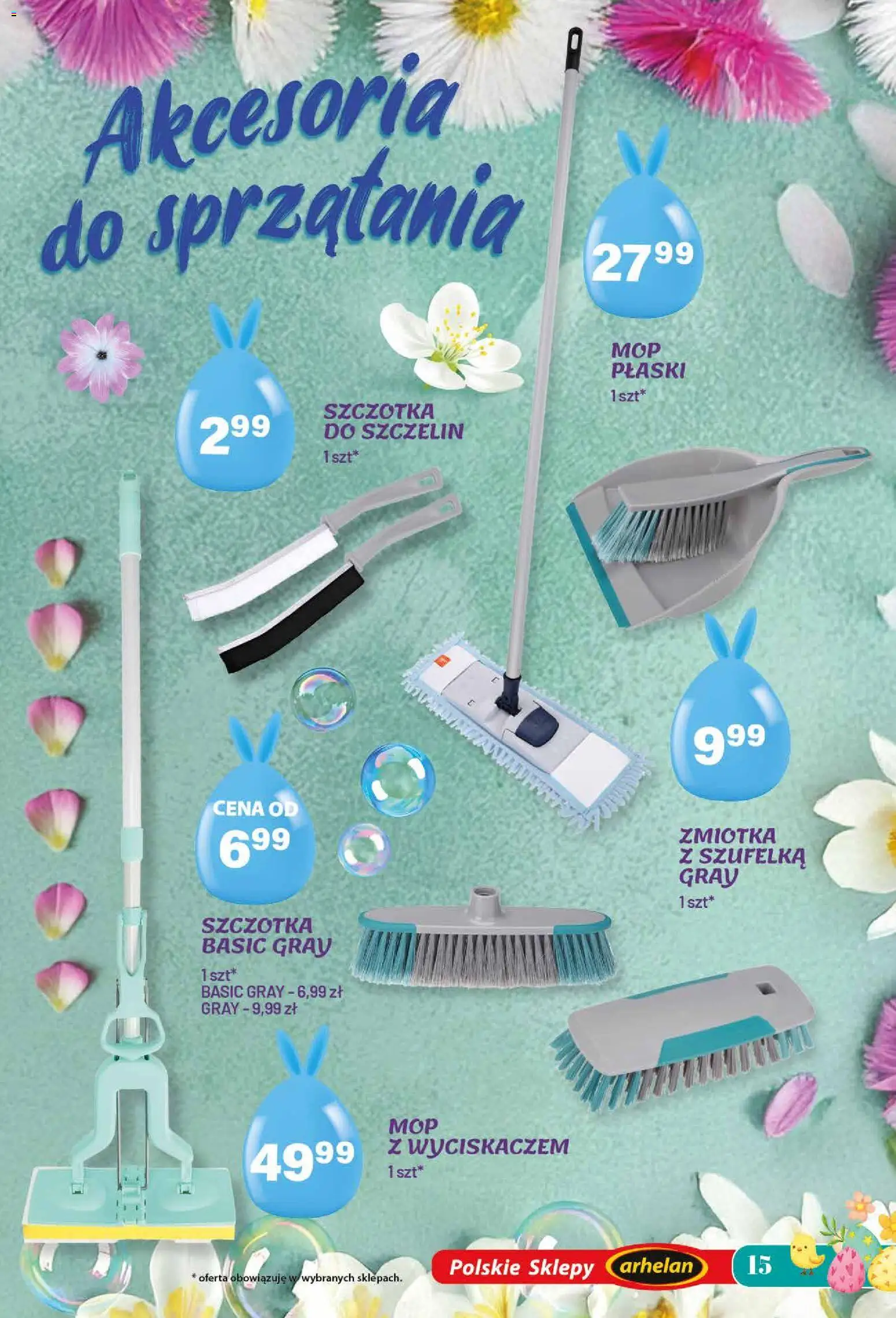 Arhelan gazetka - Wielkanoc od 13.03.2026 | Strona: 15 | Produkty: Szczotka