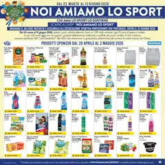 Anteprima del volantino Paghi Poco volantino Noi Amiamo Lo Sport valido a partire dal 20.04.2026