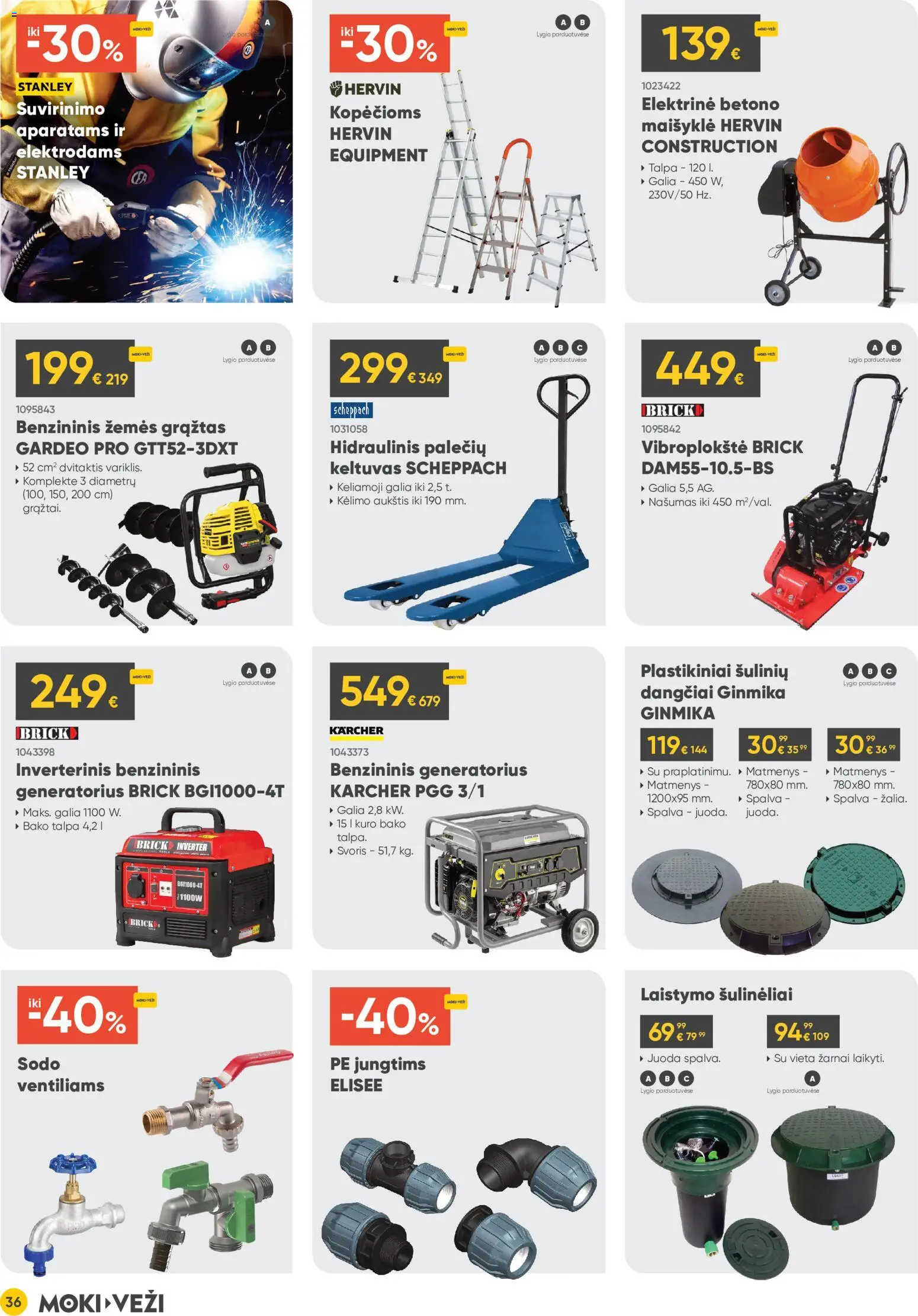 MOKI VEŽI akcijos nuo 30.04.2026 | Puslapis: 36