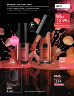 Pré-visualização Power Stay Blush Líquido, 4 ml válido de 01.04.2026 | Página: 37