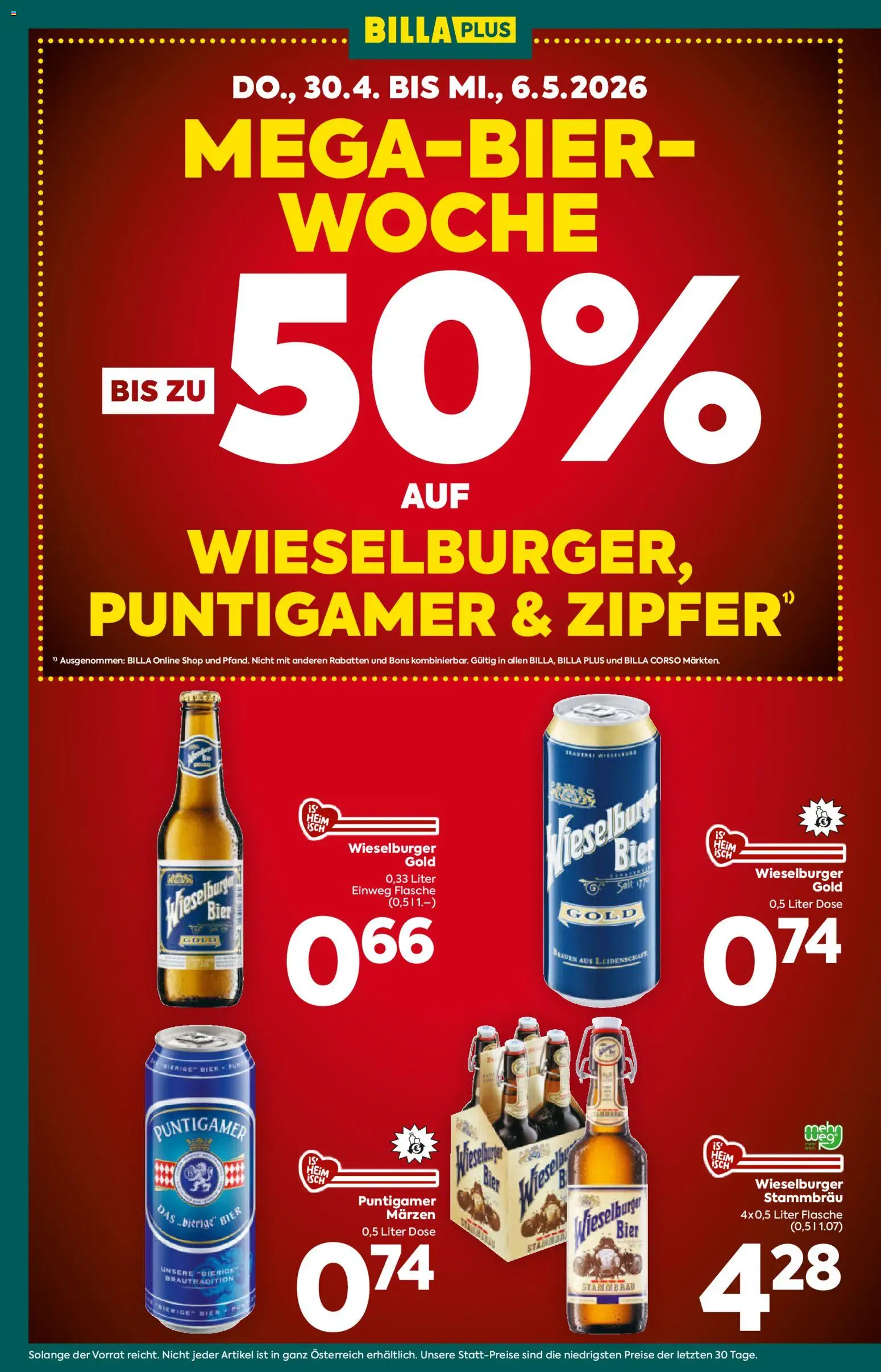 Billa Plus Flugblatt gültig ab 30.04.2026 | Seite: 2