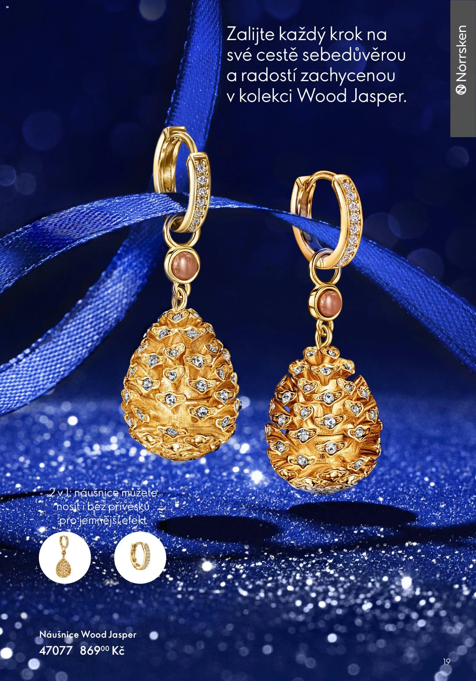 Oriflame katalog Norrsken od 29.01.2026 | Strana: 19 | Produkty: Naušnice