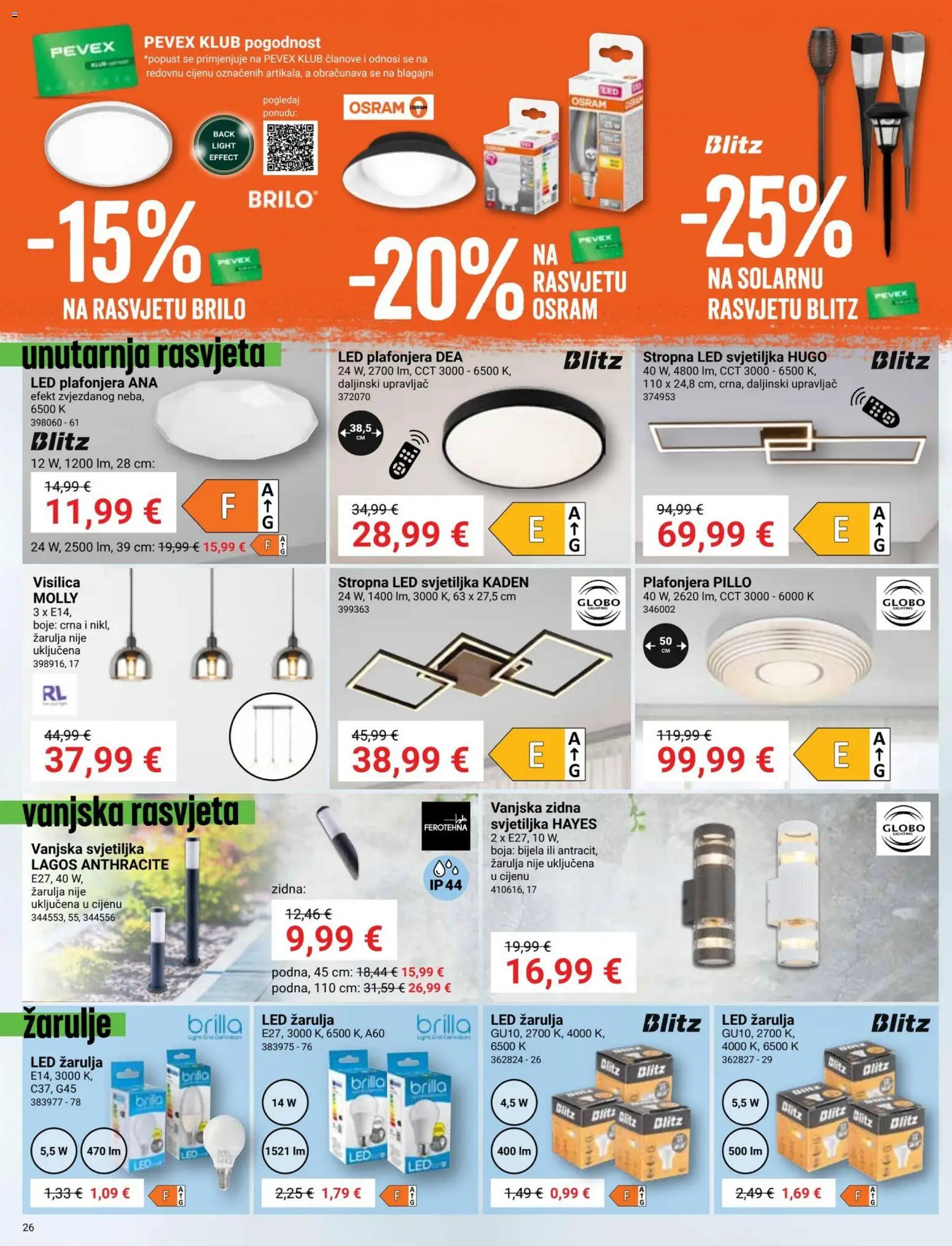 Pevex katalog | vrijedi od 30.04.2026 | Stranica: 26