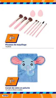 Action - Prévisualisation de Action catalogue  valide à partir de 29.04.2026 | Page: 26 | Produits: Peluche, Maquillage