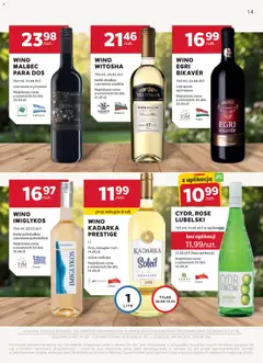 Pogląd oferty "Stokrotka gazetka - Oferta alkoholowa" - ważna od 16.04.2026 | Strona: 14