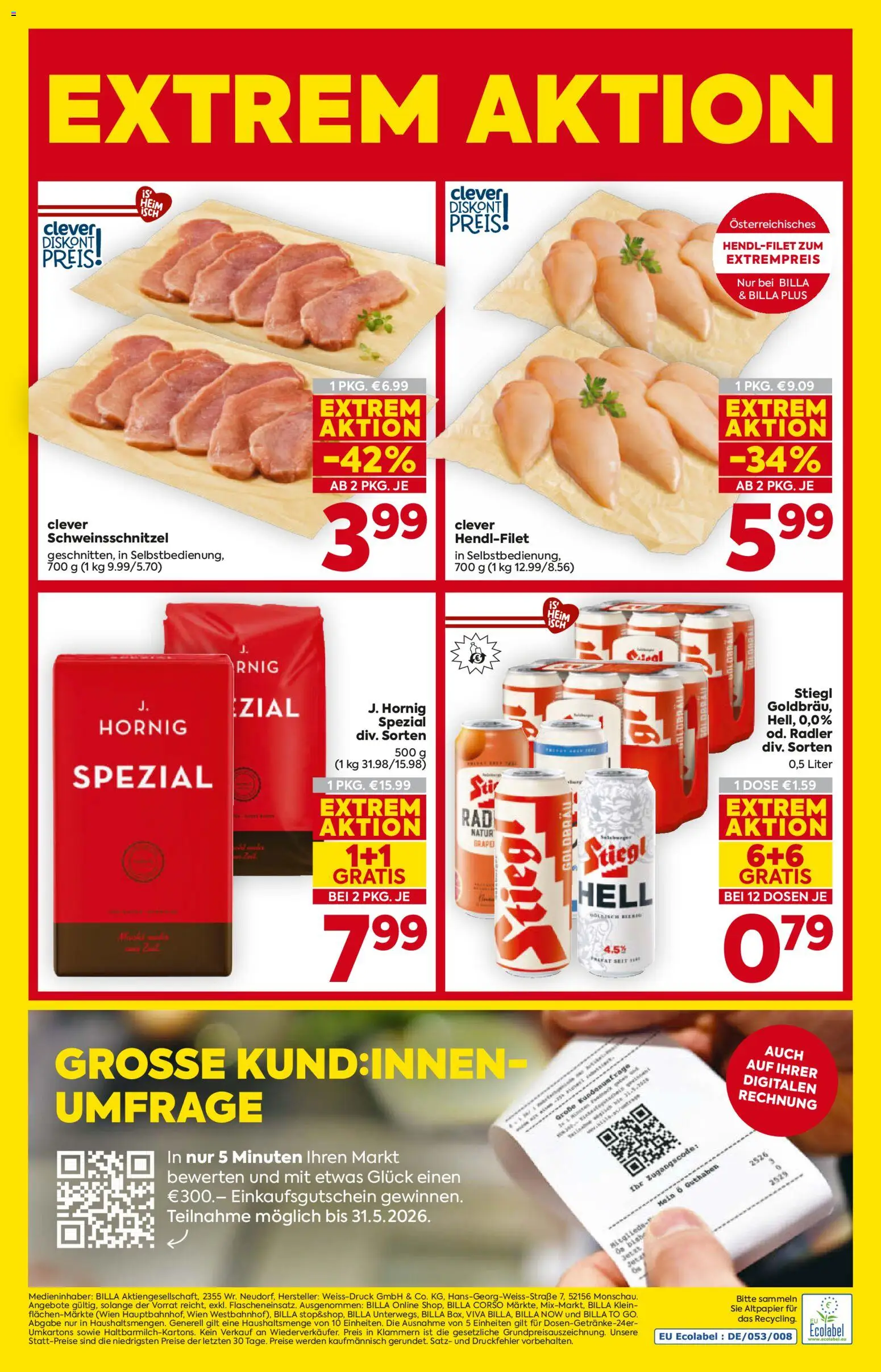 Billa - Flugblatt gültig ab 30.04.2026 | Seite: 16