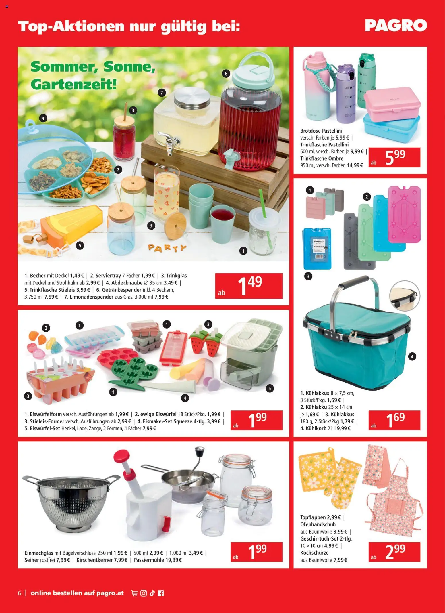 Pagro-Diskont Flugblatt gültig ab 30.04.2026 | Seite: 6