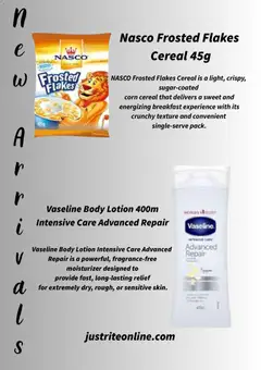 Offer preview "Justrite - Catalogue" | Page: 2 | Products: Spajalice, Cereal, Flakes