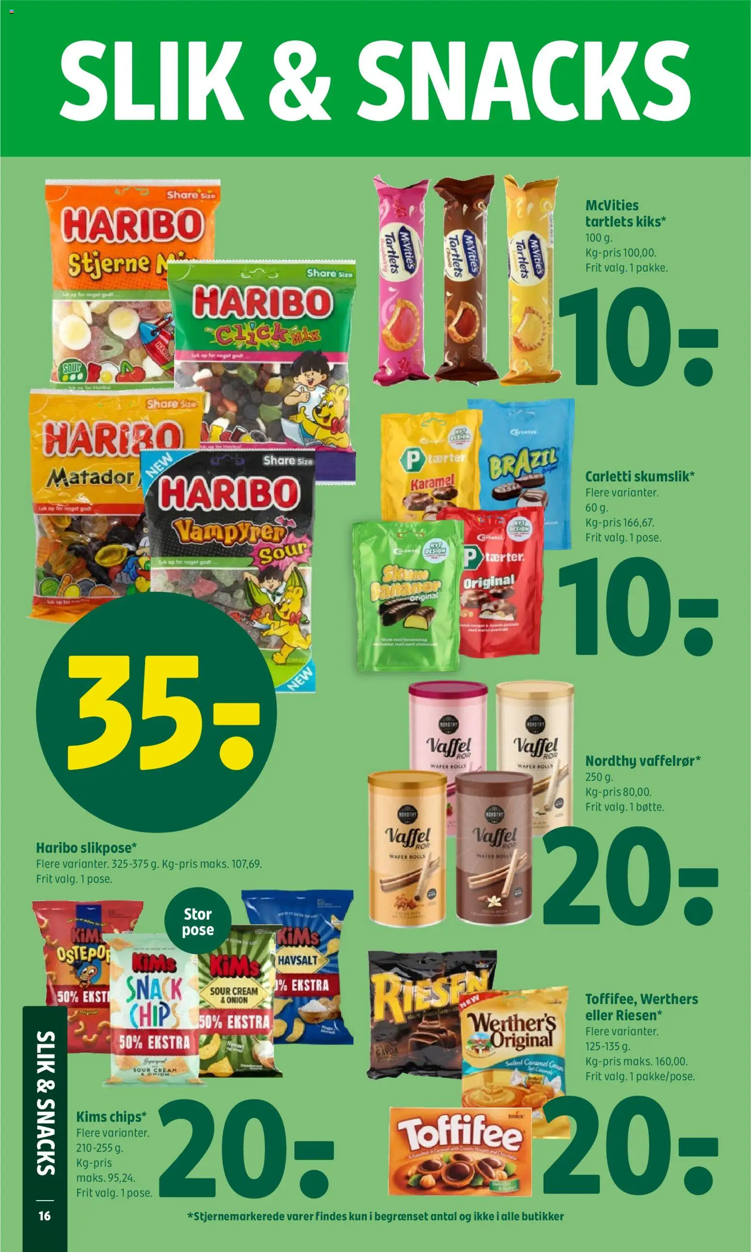 Coop 365 tilbudsavis – gyldig fra 30.04.2026 | Side: 18 | Produkter: Slik, Chips