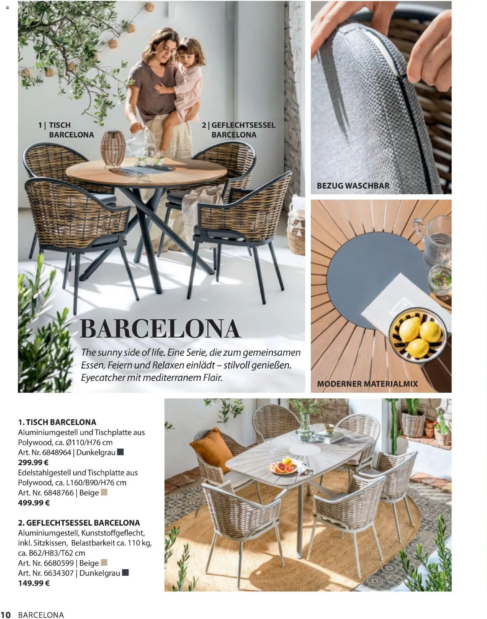 Dehner Gartenmöbel Trends 2026 – gültig ab 29.01.2026 | Seite: 10 | Produkte: Tisch