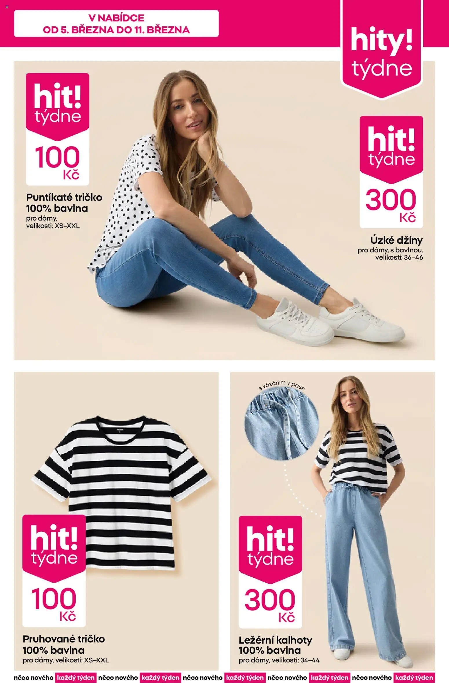 Pepco leták od 05.03.2026 | Strana: 3 | Produkty: Tričko, Kalhoty, Džíny