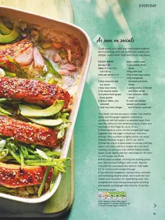 Preview of Tesco Magazine - May 2026 valid from 01.05.2026 | Page: 65 | Products: Coat, The oven, Oven, Cucumber