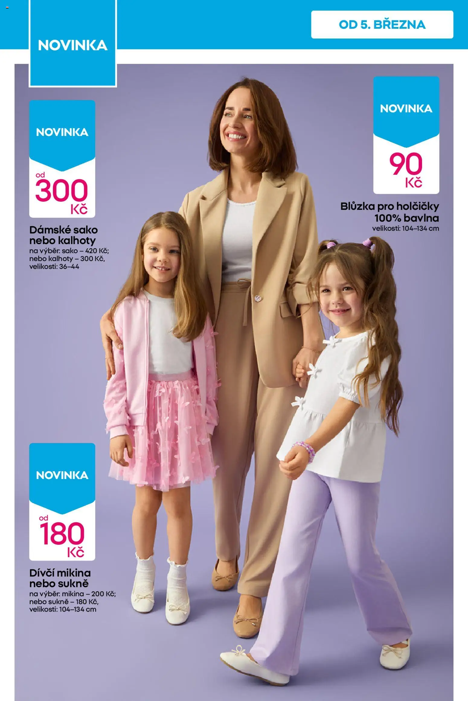 Pepco leták od 05.03.2026 | Strana: 6 | Produkty: Sukně, Mikina, Sako, Kalhoty