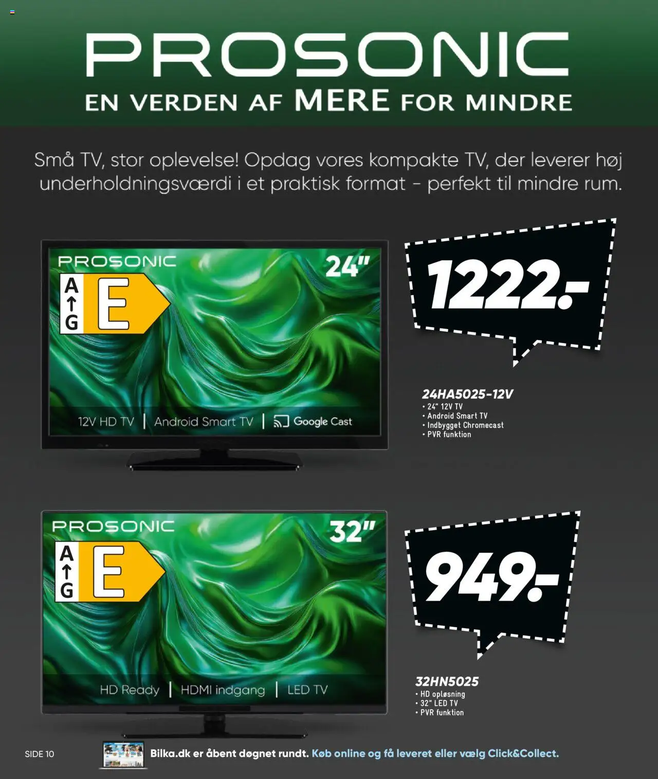 Bilka tilbudsavis – gyldig fra 02.05.2025 | Side: 10 | Produkter: Smart TV, TV