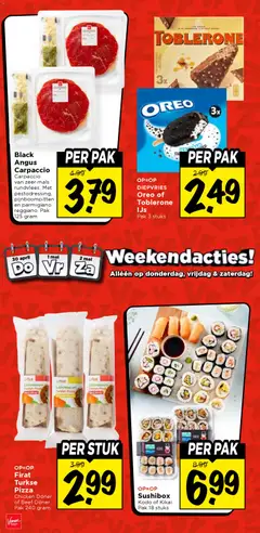 Vomar folder - Voorbeeld van een folder van Vomar, geldig van 26.04.2026 | Pagina: 40 | Producten: Pizza, Oreo, Calvados