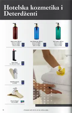 Metro katalog Horeca - pregled Metro kataloga - važi od 01.04.2026 | Strana: 18 | Proizvode: Papuče