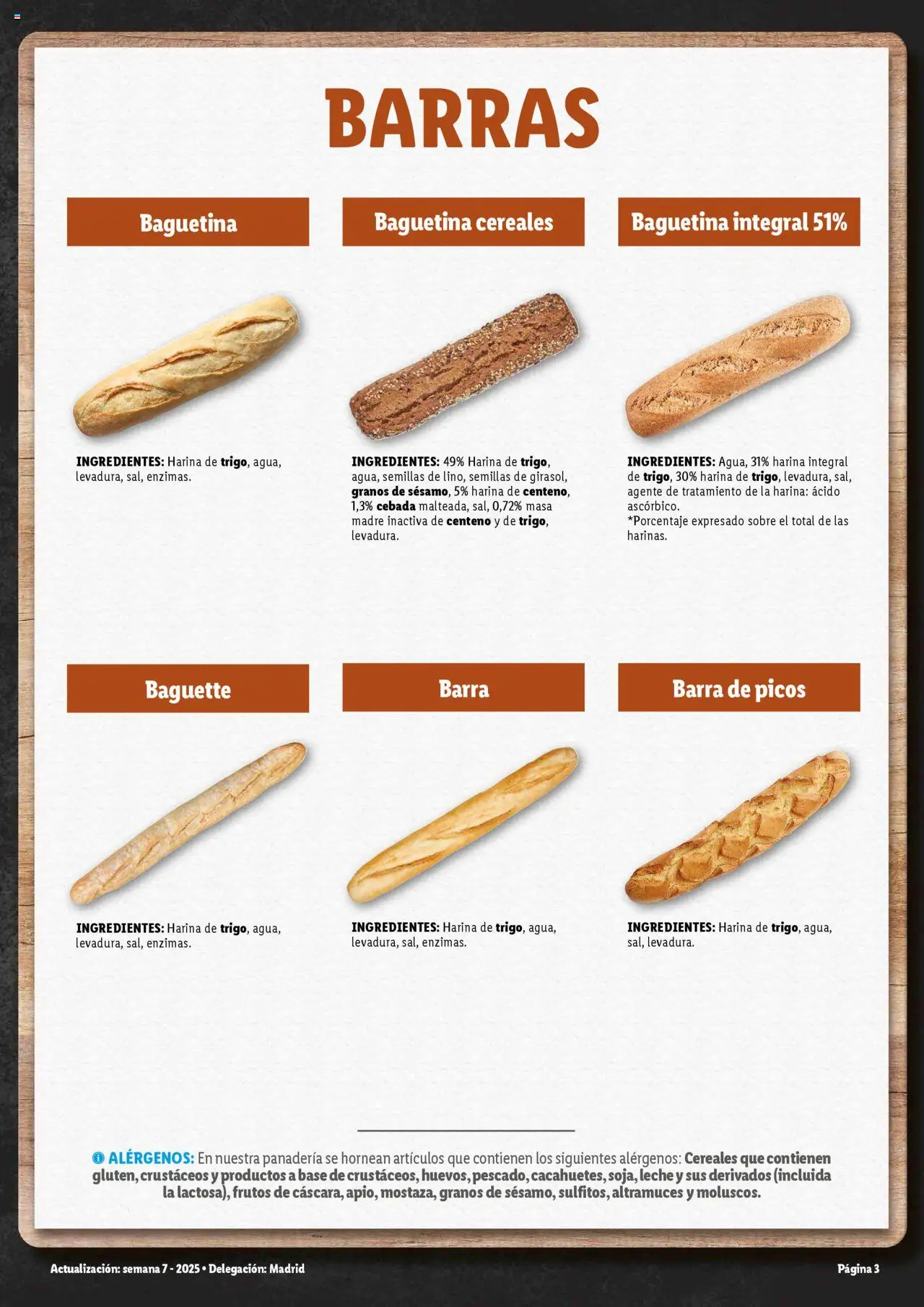 Lidl folleto │ válido desde el 28.04.2025 | Página: 3 | Productos: Κρεμάστρα, Leche, Cereales, Panadería