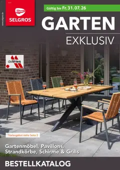 Selgros Garten Exklusiv ab 19.03.2026 gültig