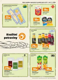 Náhled letáku Terno leták - Kvalitní potraviny z našeho regionu od 22.04.2026