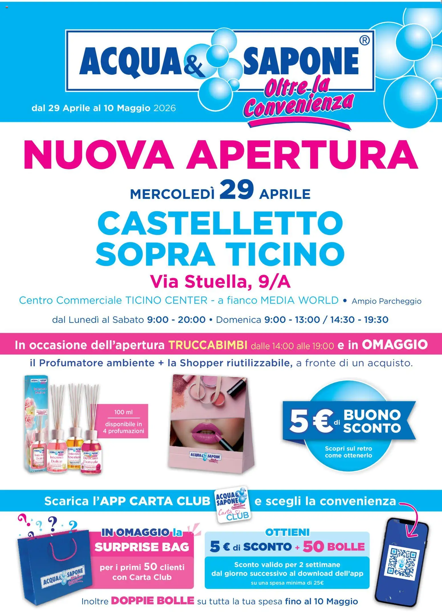 Volantino Acqua e Sapone del 29.04.2026 | Pagina: 1 | Prodotti: Sapone