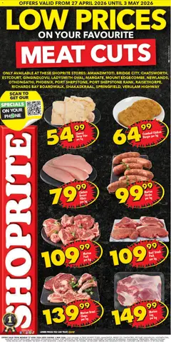 Shoprite specials catalogue – valid from 27.04.2026
