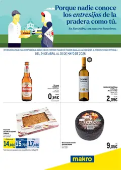 Vista previa Makro San Isidro Madrid válido desde el 24.04.2026