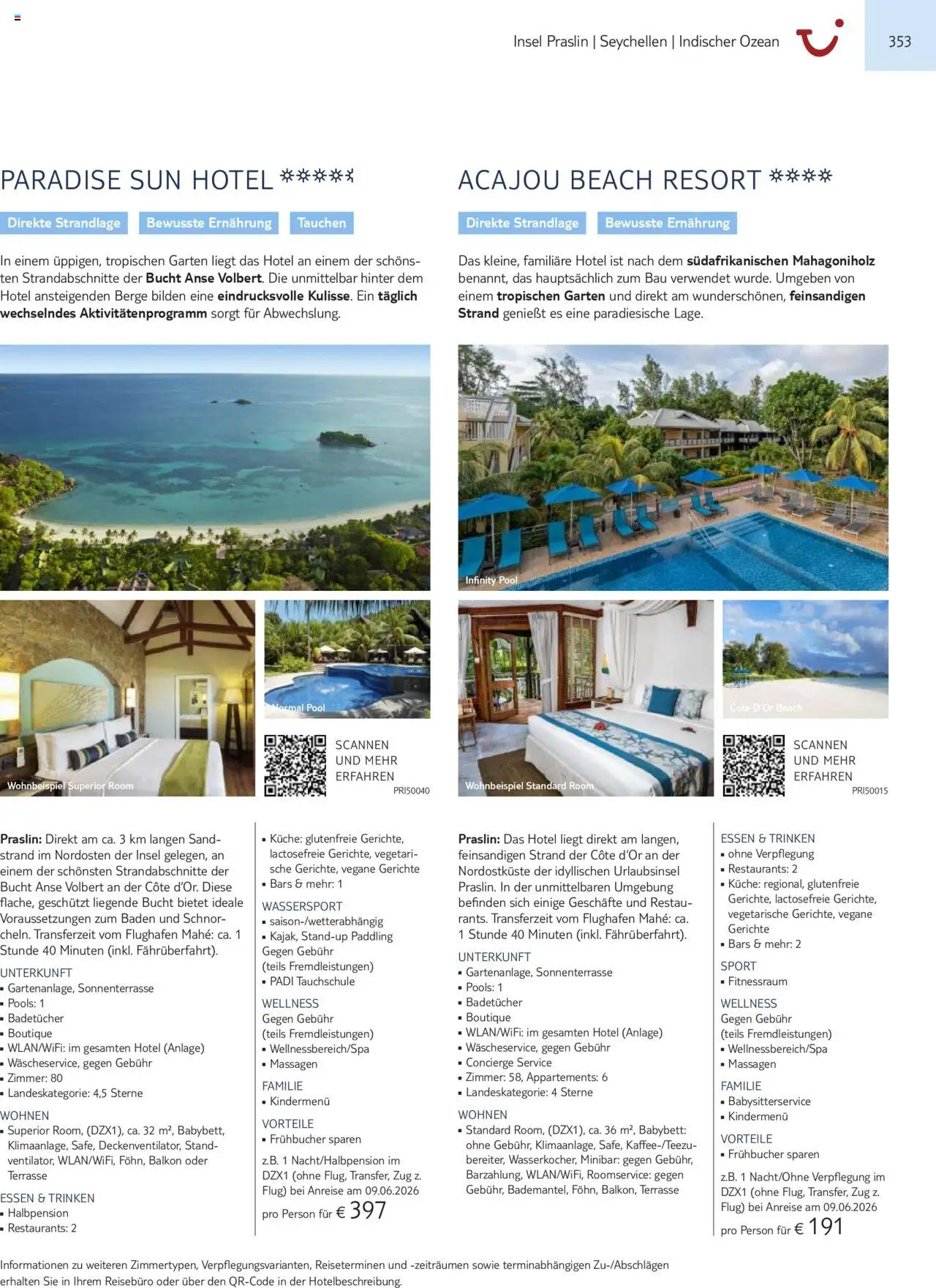 TUI Prospekt  Asien, Afrika, Orient & Indischer Ozean 2025/26 	 – gültig ab 01.11.2025 | Seite: 353 | Produkte: Babybett, Küche