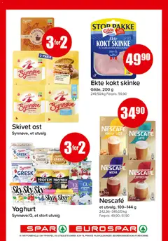 Forhåndsvisning av Skivet ost, Synnøve, et utvalg gyldig fra 27.04.2026 | Side: 10