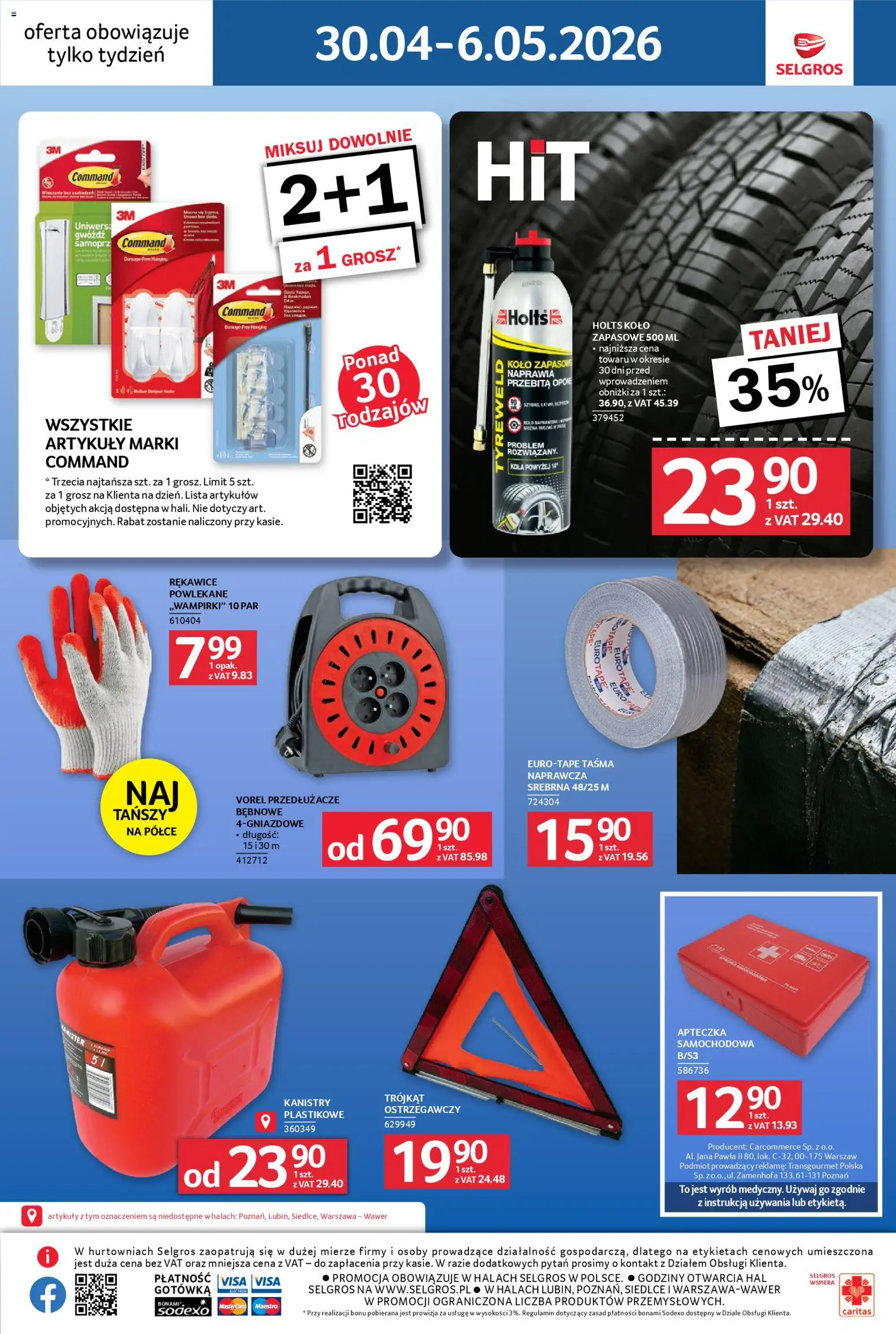 Selgros cash&carry gazetka - Jeszcze więcej super promocji od 30.04.2026 | Strona: 10