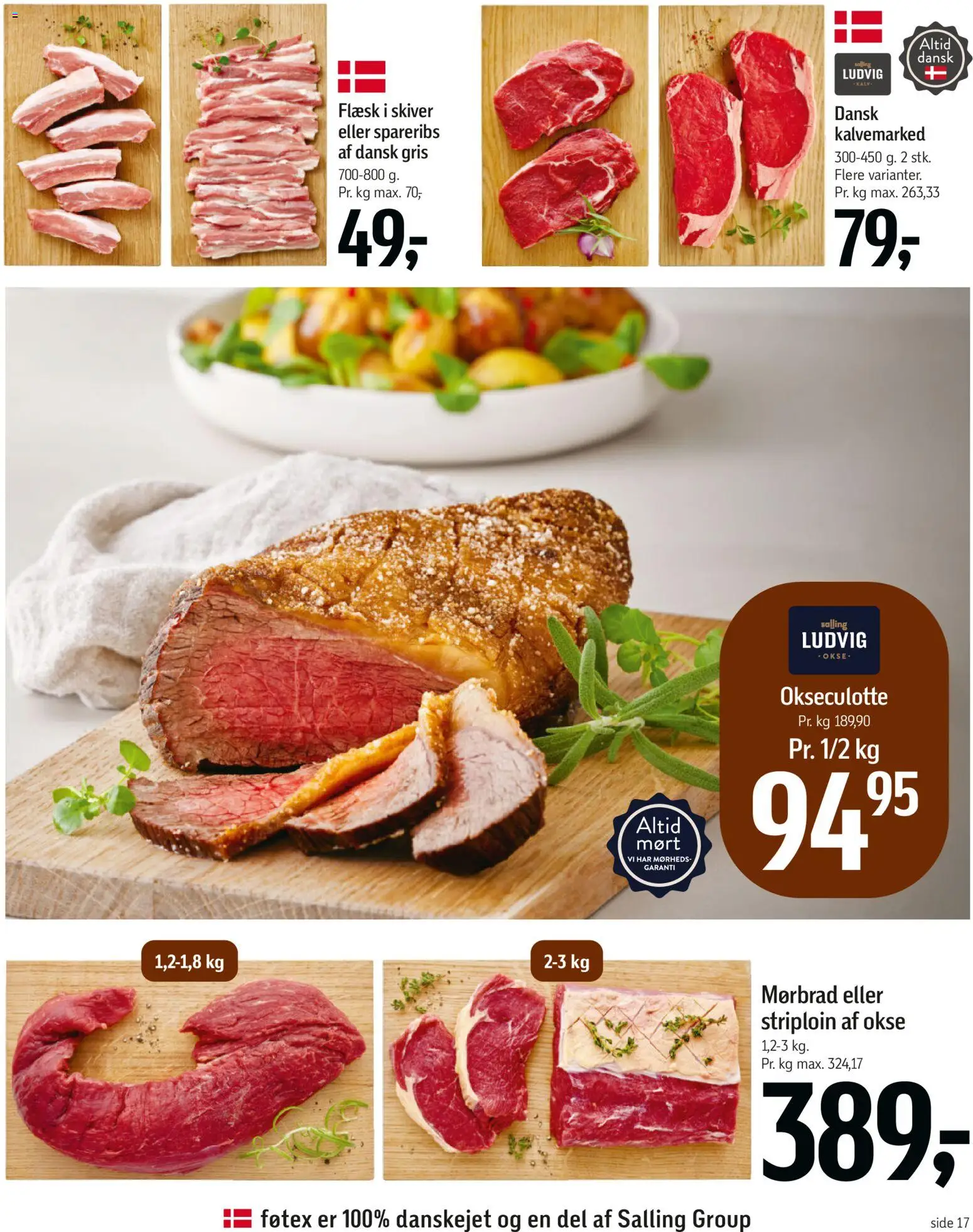 Føtex tilbudsavis – gyldig fra 01.05.2026 | Side: 17 | Produkter: Spareribs