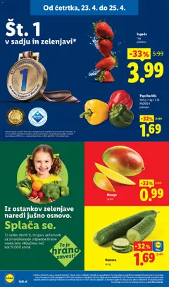 Lidl katalog akcije – veljaven od 23.04.2026 | Stran: 6