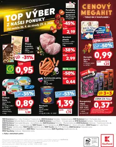 Kaufland SK akciós újság - amely érvényes a következő dátumtól: 23.04.2026 | Oldal: 76
