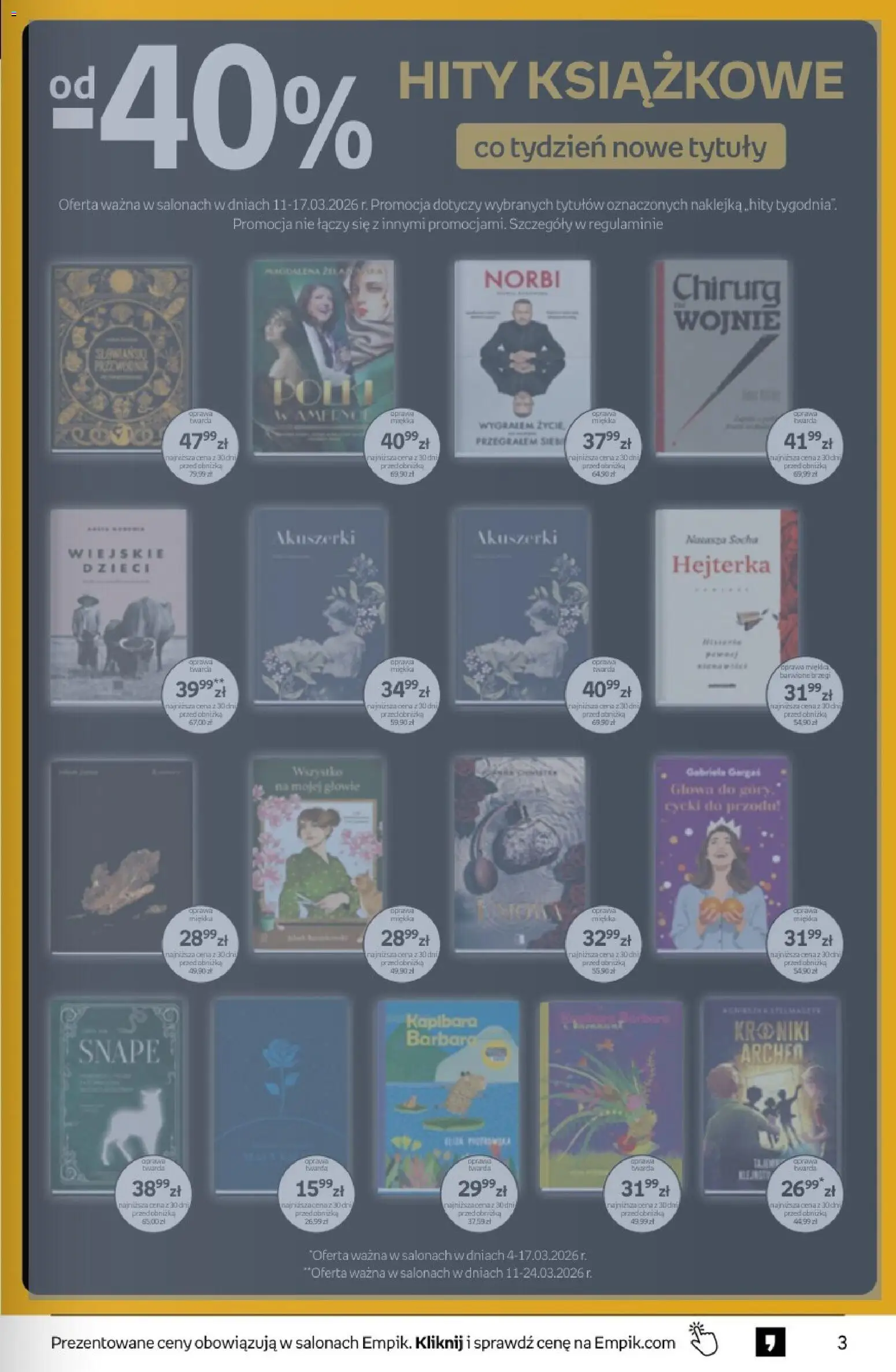 Empik promocje od 11.03.2026 | Strona: 3