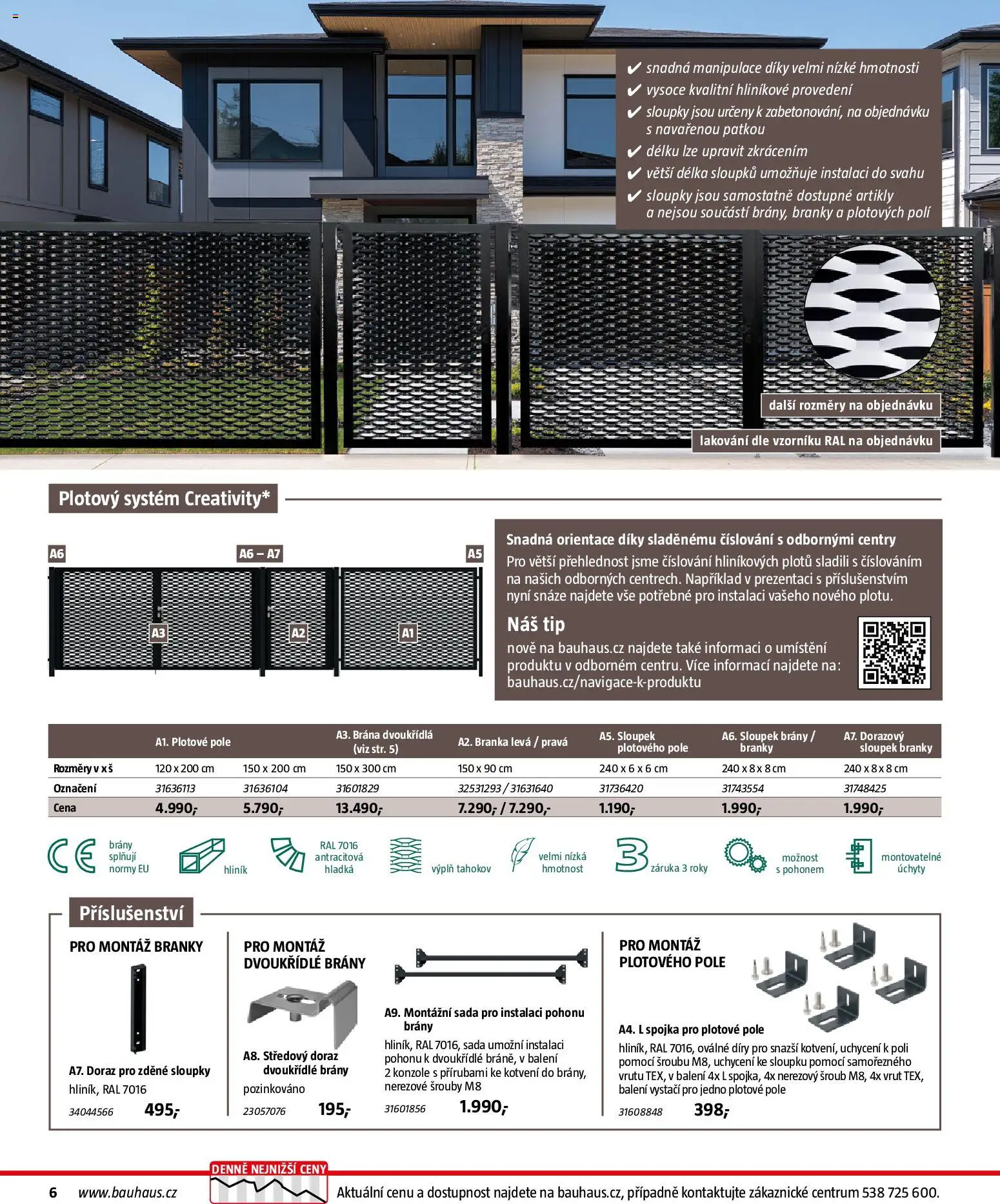 Bauhaus katalog Ploty a zahradní domky od 11.03.2026 | Strana: 6