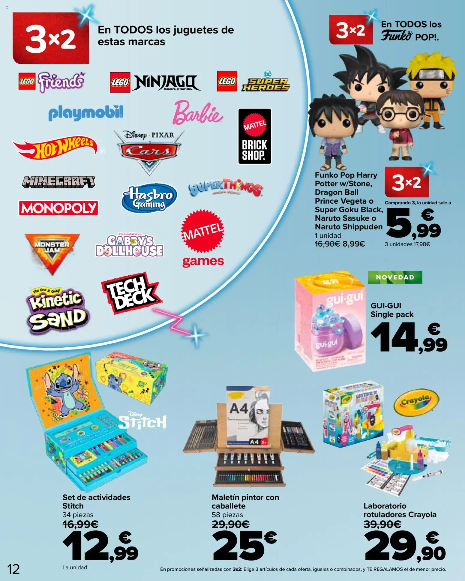 Carrefour Semana santa │ válido desde el 11.03.2026 | Página: 12 | Productos: Té, Juguetes