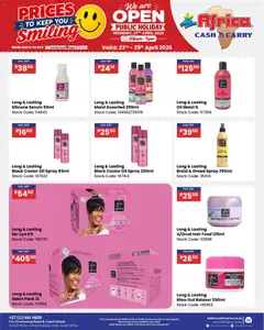 Africa Cash & Carry specials catalogue – valid from 23.04.2026 | Page: 37