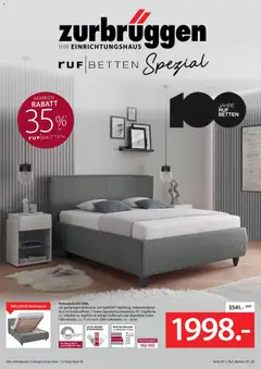 Zurbrüggen Ruf Betten Spezial ab 21.04.2026 gültig