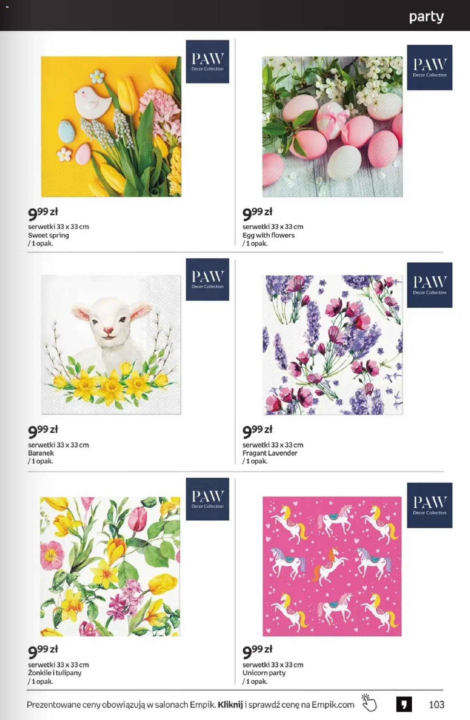 Empik promocje od 11.03.2026 | Strona: 103 | Produkty: Tulipany