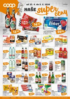 Náhled letáku Terno leták - COOP naše super ceny od 22.04.2026