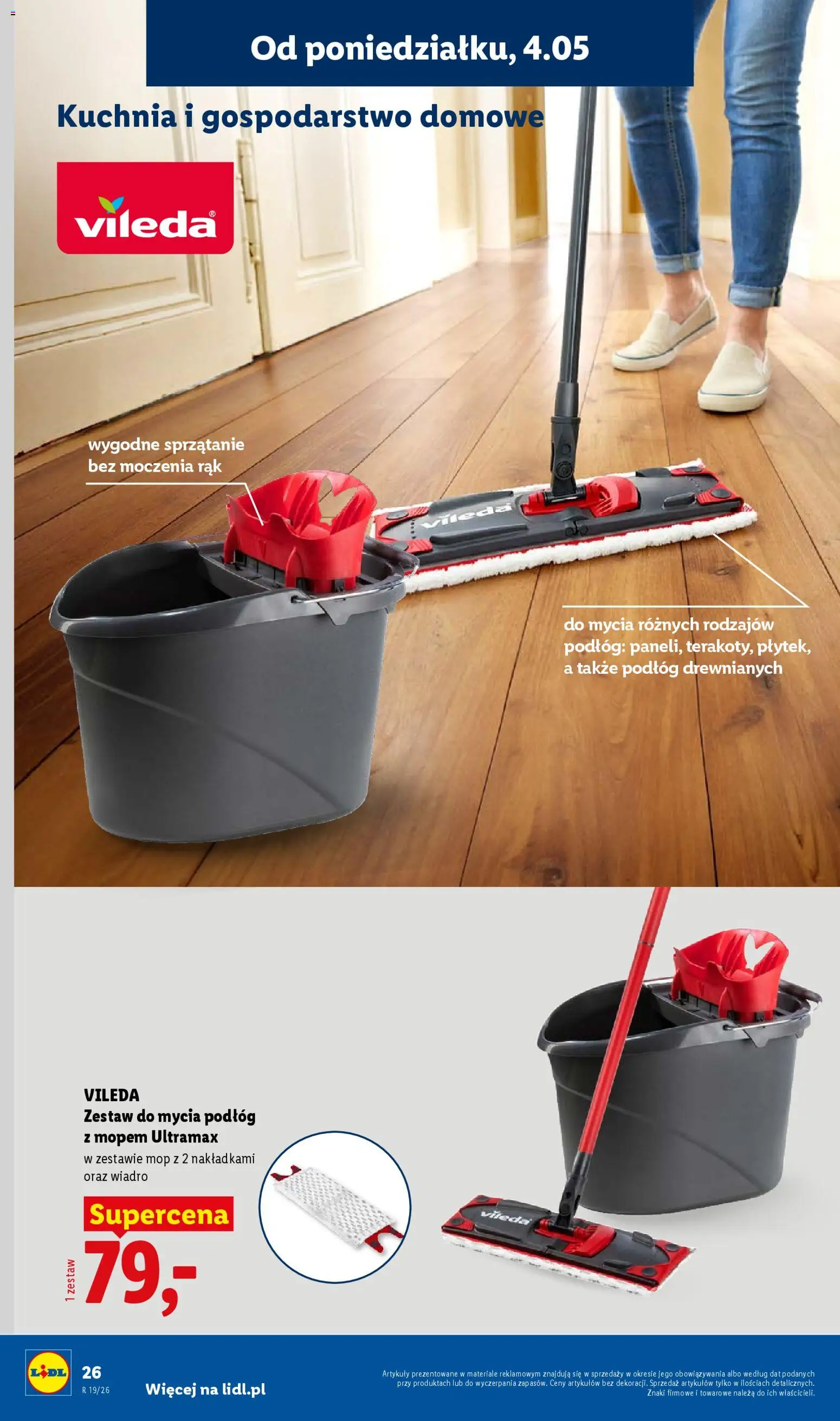 Lidl Polsko katalog od 04.05.2026 | Strana: 26 | Produkty: Mop