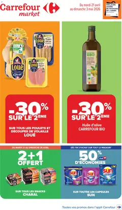 Carrefour Market - Prévisualisation de Carrefour Market catalogue valide à partir de 21.04.2026