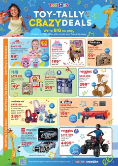 Toys R Us specials catalogue – valid from 23.04.2026 | Page: 1 | Products: Art, Light, Foam, Agua mineral